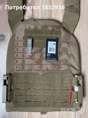 5.11 Tactical QR Plate Carrier, снимка 3 - Екипировка - 52083657