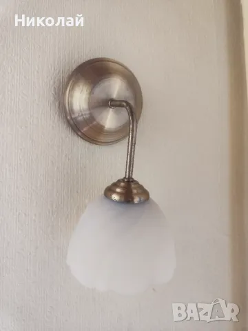 Продавам Аплик за стена винтидж , снимка 8 - Лампи за стена - 49653777