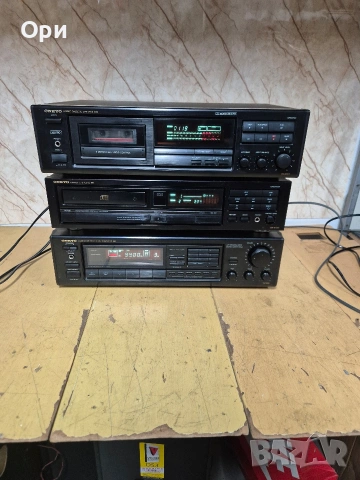 Сет ONKYO - дек,СД и ресивър , снимка 5 - Ресийвъри, усилватели, смесителни пултове - 53065581