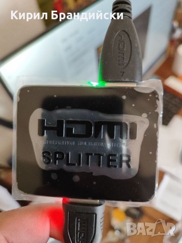 HDMI разклонител/сплитер splitter, снимка 2 - Части и Платки - 38125324