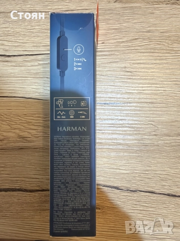 Чисто нови JBL Tune 110 (T110) – Запечатани In-Ear слушалки с микрофон (Сини), снимка 2 - Слушалки и портативни колонки - 55811746