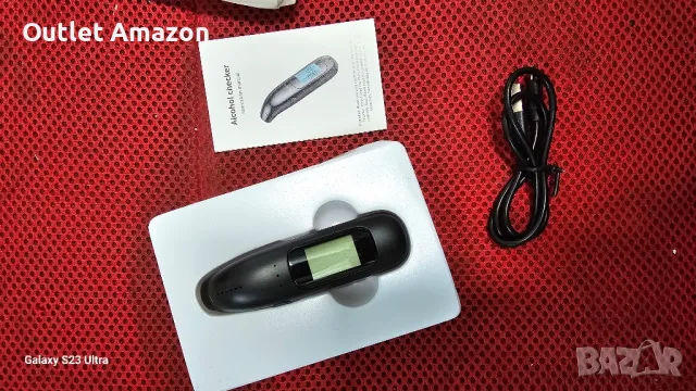 Тестер за алкохол RUTH CONNECTION, Чрез дъх без контакт, USB зареждане, снимка 5 - Аксесоари и консумативи - 49363314