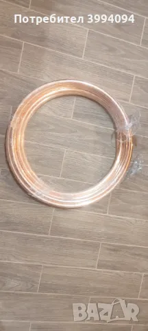 Медна тръба на руло, ф22, снимка 3 - Други стоки за дома - 48644356