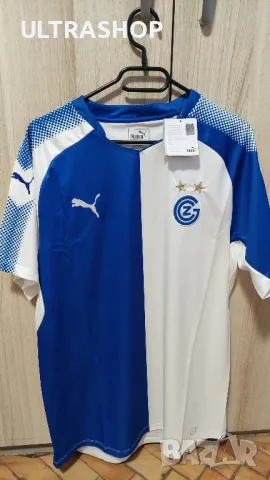 Нова Grasshopper Club Zürich 2017-18 Home Kit size L, снимка 1 - Тениски - 47848760