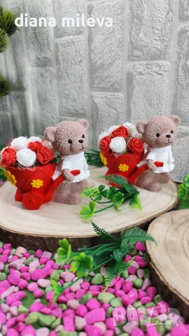 Сладки малки мечета в бяло и червено!!, снимка 12 - Декорация за дома - 52126193