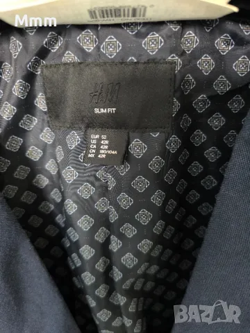 Сако тъмносиньо H&M, снимка 3 - Сака - 43257722