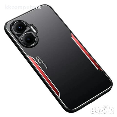 Xiaomi Poco F7 5G / Redmi Turbo 4 Pro 5G Удароустойчив Aluminum Alloy+TPU Калъф и Протектор, снимка 4 - Калъфи, кейсове - 50818996
