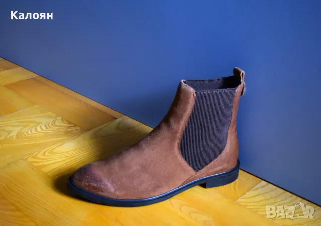 Дамски кожени боти тип челси марка Eva Longoria, снимка 2 - Дамски боти - 48193864