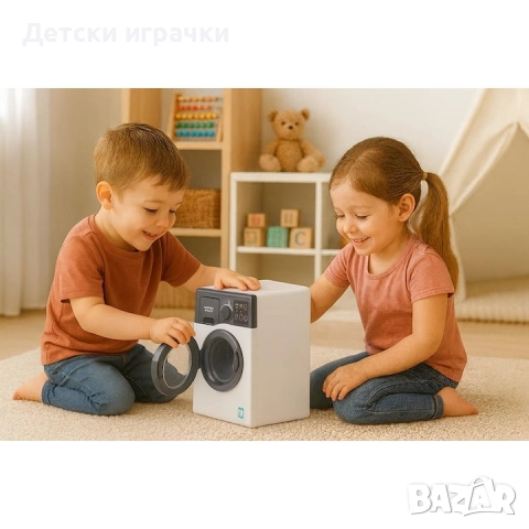 Пералня със сензор, програми, със звуци и светлини , снимка 3 - Образователни игри - 52745045