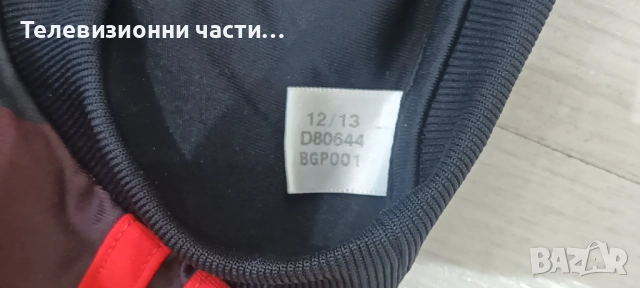 Оригинална футболна тениска на Фламенго трети екип 2013/2014 Adidas D80644,размер-за 10 годишни(140с, снимка 3 - Спортни дрехи, екипи - 54331159