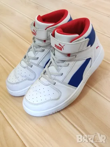 Маратонки Puma Rebound Layup Mid размер 34, снимка 6 - Детски маратонки - 56362772