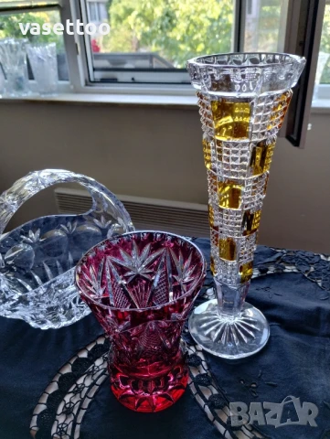 Цветен кристал, снимка 2 - Декорация за дома - 51265393