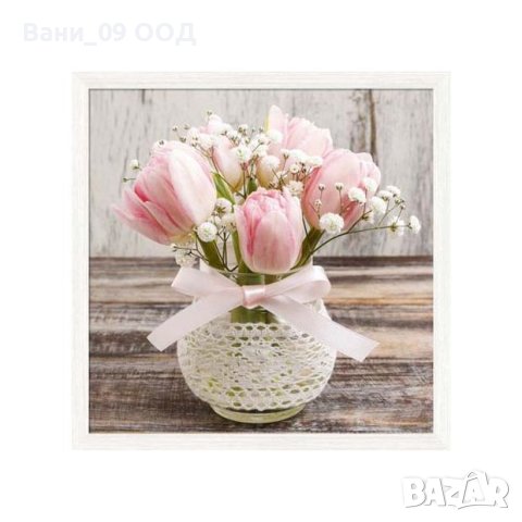 Картина с принт "Цветя"