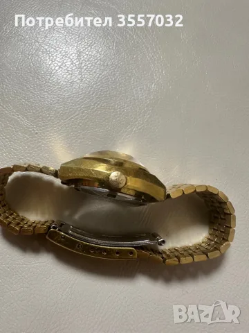 Ретро автоматичен японски часовник Citizen 21 Jewels (28800) – Позлатен с верижка , снимка 5 - Дамски - 55880080
