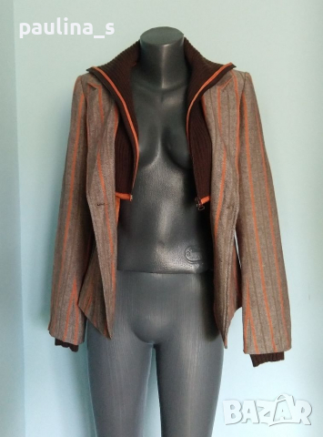 Комбинирано вълнено сако "Vila", снимка 3 - Сака - 36456935