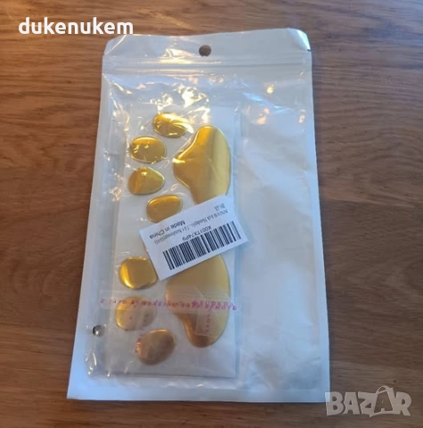 3D стикери лапички за автомобил – златни, 6 броя, снимка 7 - Аксесоари и консумативи - 51821053