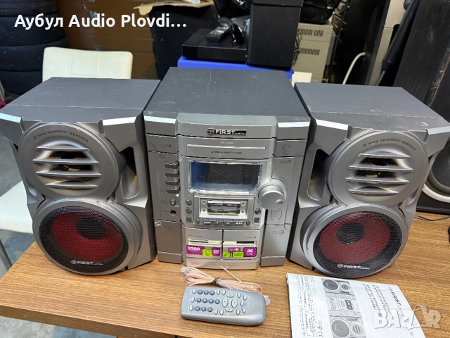 FIRST AUSTRIA FA-1000 Stereo mini system, снимка 6 - Аудиосистеми - 54067822