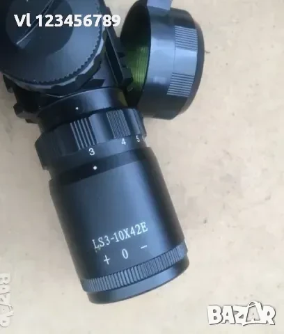 Райфълскоп /снайперна оптика с бързомер+ лазер 3-10X42E M9, снимка 7 - Оборудване и аксесоари за оръжия - 50853968