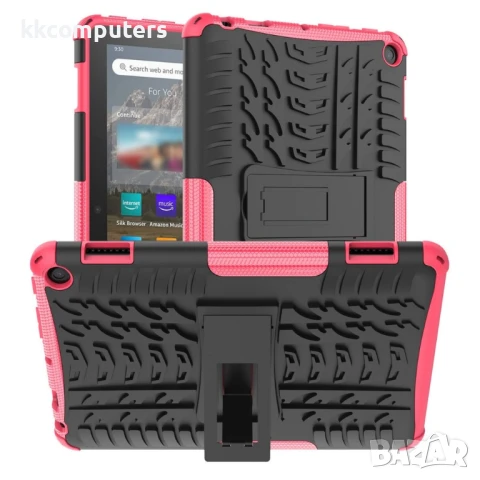 Amazon Fire HD 8 (2022) Удароустойчив Калъф и Протектор, снимка 6 - Калъфи, кейсове - 50977522