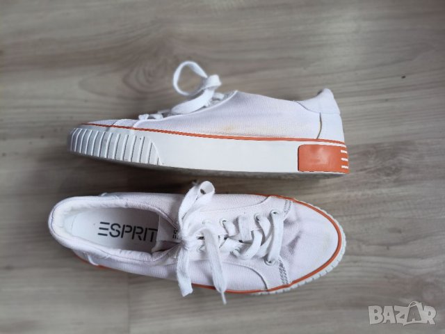 Бели кецове Esprit/38, снимка 8 - Кецове - 40695916