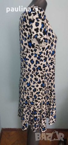 Два броя / Маркова рокля в леопардов принт " и" Stradivarius STR" / унисайз , снимка 8 - Рокли - 30235408