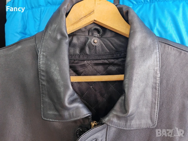 Мъжко кожена шуба, яке, снимка 4 - Якета - 53162162