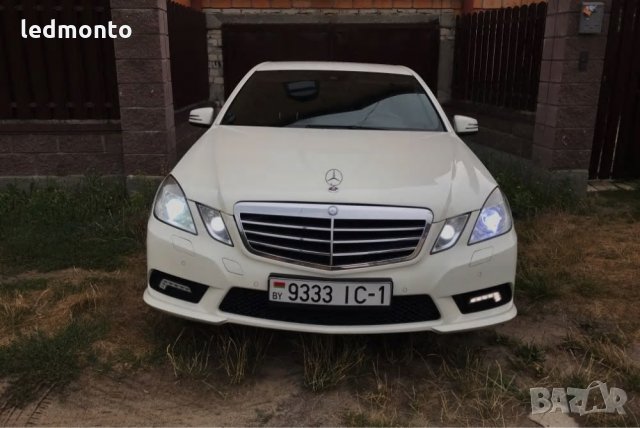 дневни светлини Mercedes W212 , паркинг светлина w212, снимка 5 - Аксесоари и консумативи - 31241743