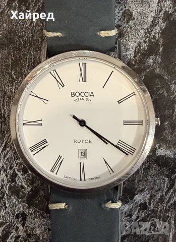 Мъжки часовник Boccia Titanium Royce 3589 – титаниев корпус
