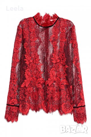 Блуза от дантела H&M, снимка 1 - Корсети, бюстиета, топове - 29268346