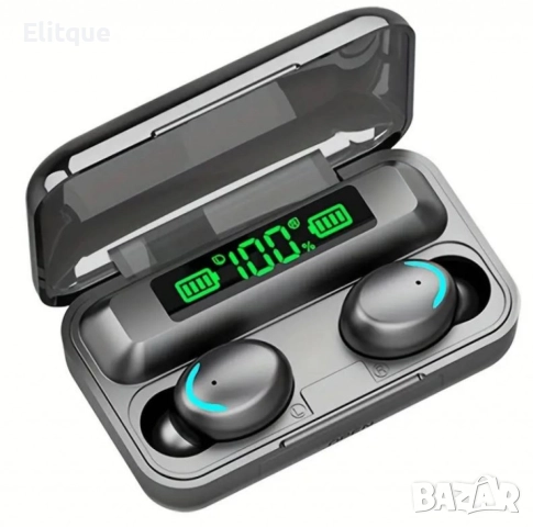 Bезжични bluetooth слушалки TWS – 9D Стерео спортни слушалки с кутия за зареждане и микрофон BTH-F9-, снимка 9 - Други - 52851760