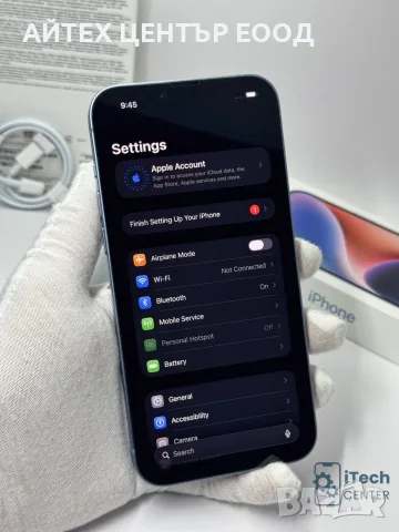 iPhone 14 Plus, 256GB, Blue, 100% батерия, КАТО НОВ, 1г. ГАРАНЦИЯ!, снимка 3 - Apple iPhone - 56005574