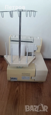 Немски 5-конечен оверлог Pfaff Hobbylock 797 – За ремонт или части, снимка 5 - Шевни машини - 54290902