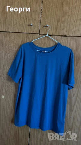 Синя тениска, снимка 2 - Тениски - 50939012