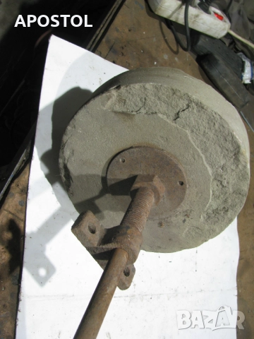 Старинно каменно точило от дялан камък, снимка 4 - Други - 52380822