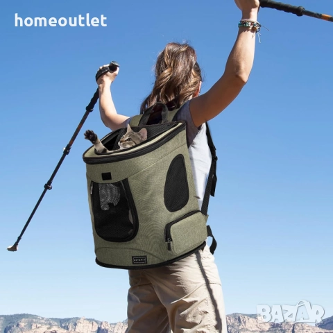 ПРОМОЦИЯ Транспортна раница за домашен любимец PETSFIT DCC1502010GLZ2C-1, снимка 3 - За кучета - 52838542