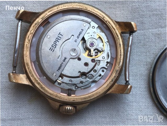 стар ръчен "ESPRIT" AUTOMATIC - 1996г., снимка 11 - Антикварни и старинни предмети - 40526344