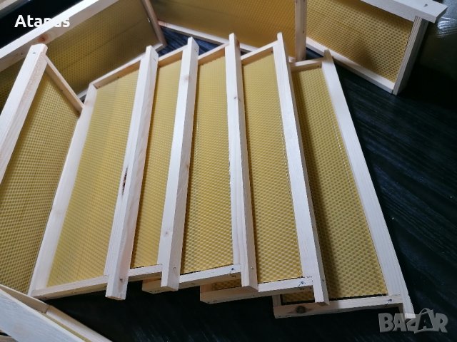 Рамки за пчелни кошери с монтирани восъчни основи , снимка 13 - За пчели - 43999272
