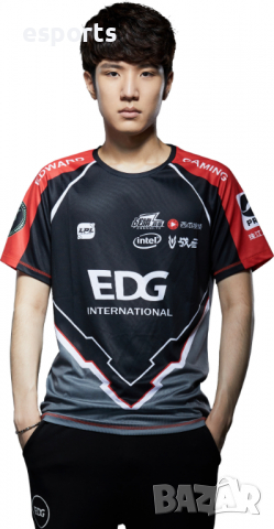 EDG Edward Gaming Gaming Jersey shirt Clearlove 2XL геймърско джърси, снимка 4 - Тениски - 32493185