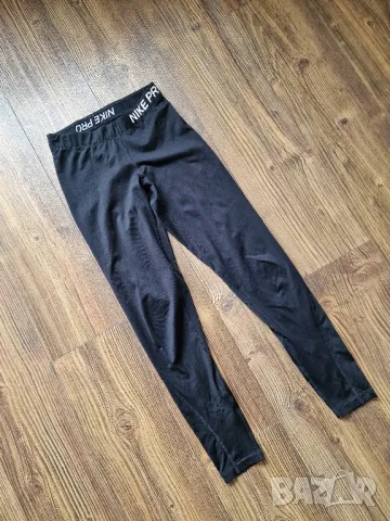 Страхотен дамски клин  NIKE PRO  размер S  , снимка 2 - Клинове - 48659144