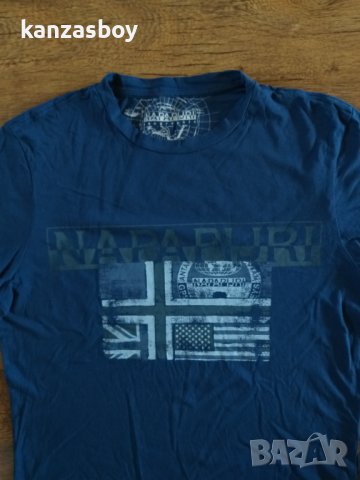 Napapijri - страхотна мъжка тениска, снимка 4 - Тениски - 40460677