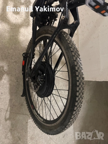 Електрически велосипед Canyon Nerve XC 6 – 1200W, нова батерия 48V, снимка 2 - Велосипеди - 54246877