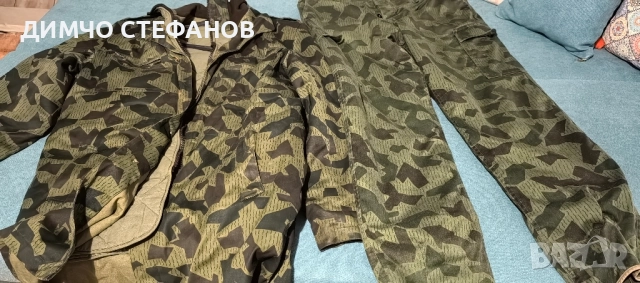 Парка , камуфлажен ватиран комплект XXL, снимка 2 - Екипировка - 51989927