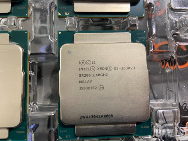 Процесори Intel Xeon Bronze, E5-2680 v3, E5-2660 v3, E5-1620 v3 / workstation server cpu, снимка 3 - Процесори - 39580224