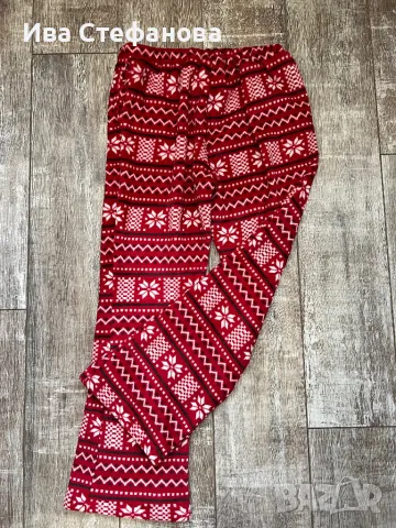 Много меко полар поларени топъл висока талия ново универсален размер домашно долнище