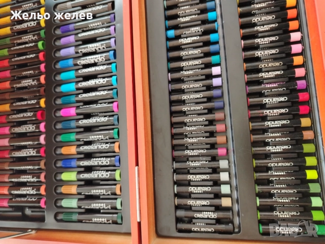 Куфар с бой,маркери, фулмастри, снимка 2 - Рисуване и оцветяване - 51700306