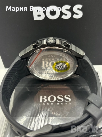 Нов Мъжки часовник Hugo Boss Velocity Men’s Black, снимка 4 - Мъжки - 52304758