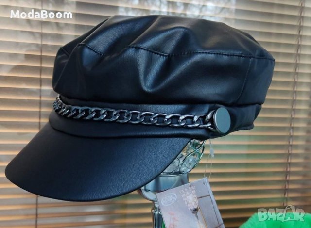Висок клас кожени шапки , снимка 2 - Шапки - 39656267