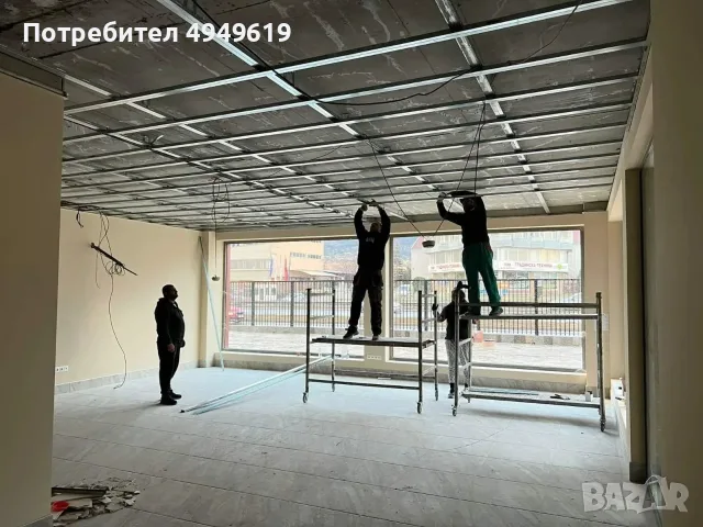 Вътрешен ремонт, гипсокартон, шпакловка и боя, град София