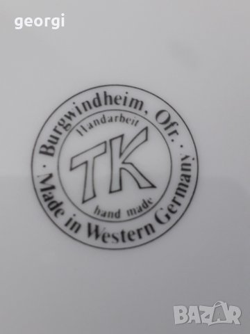 Немска декоративна порцеланова чиния , снимка 6 - Колекции - 31578724