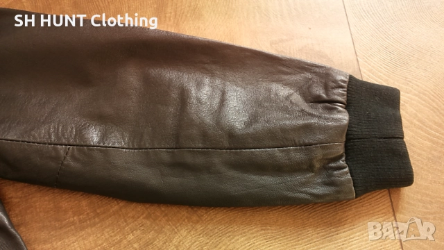 Jack & Jones Original Leaher Jacket размер L / XL мъжко естествена кожа 2-27, снимка 4 - Якета - 52691250